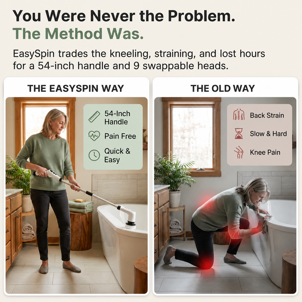 EasySpin™ 9-in-1 Full Home Cleaning Scrubber