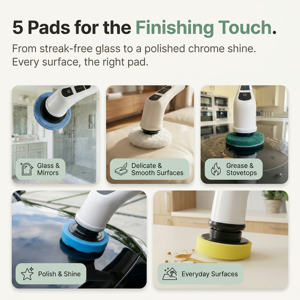 EasySpin™ 9-in-1 Full Home Cleaning Scrubber