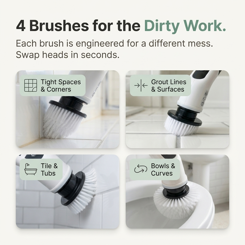 EasySpin™ 9-in-1 Full Home Cleaning Scrubber